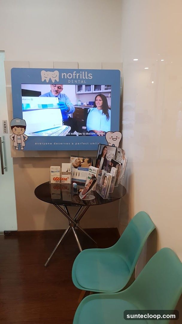 Dental Office Waiting Area
