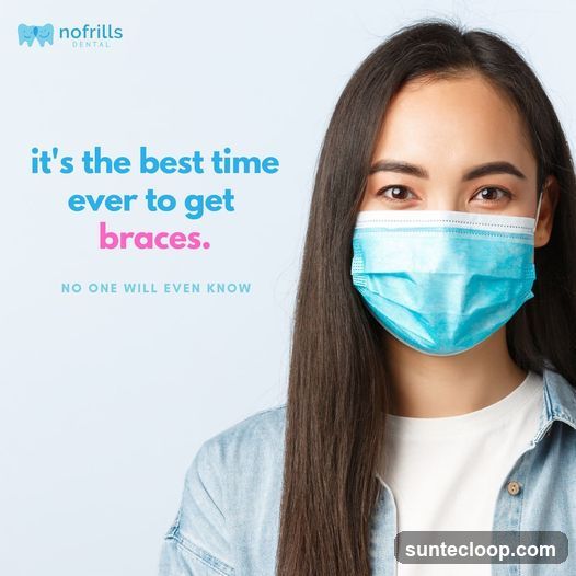 Nofrills Dental Braces Advertisement