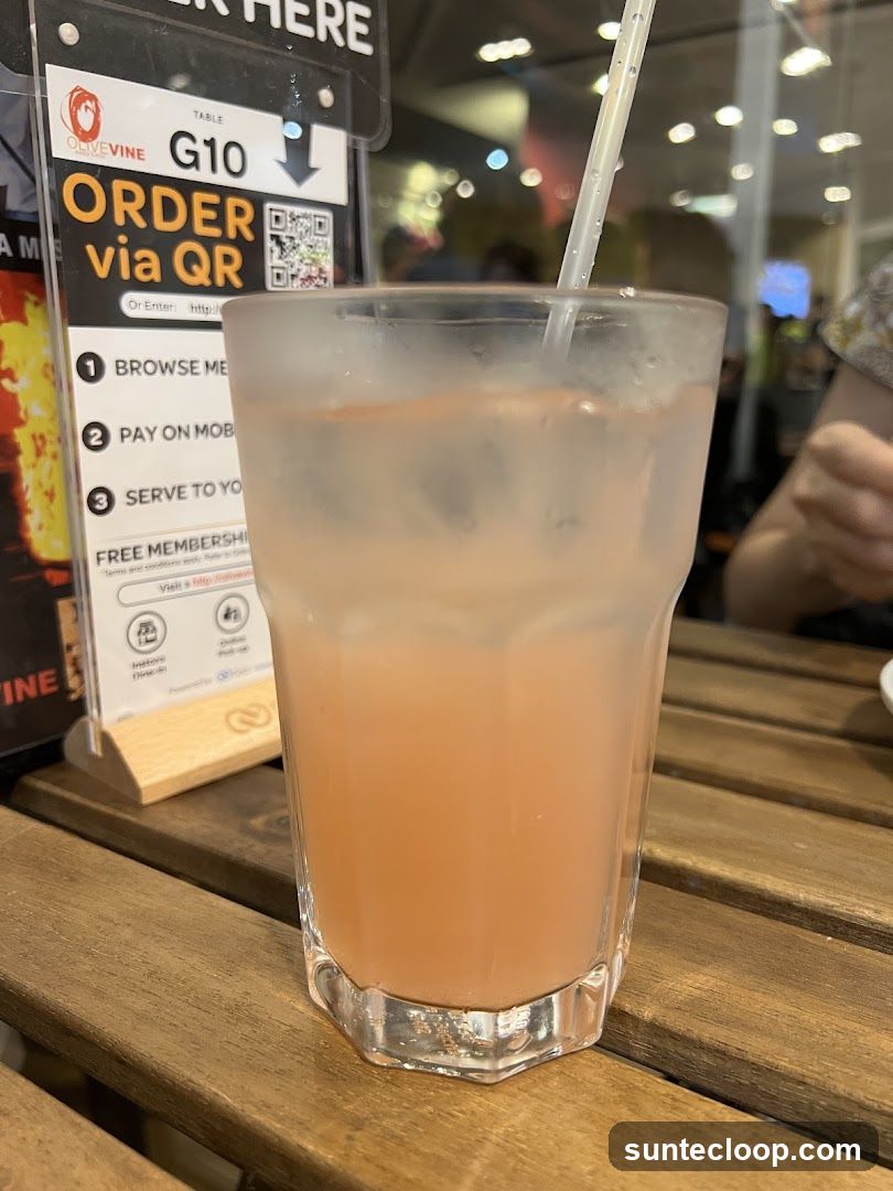 Drink and QR Code Menu