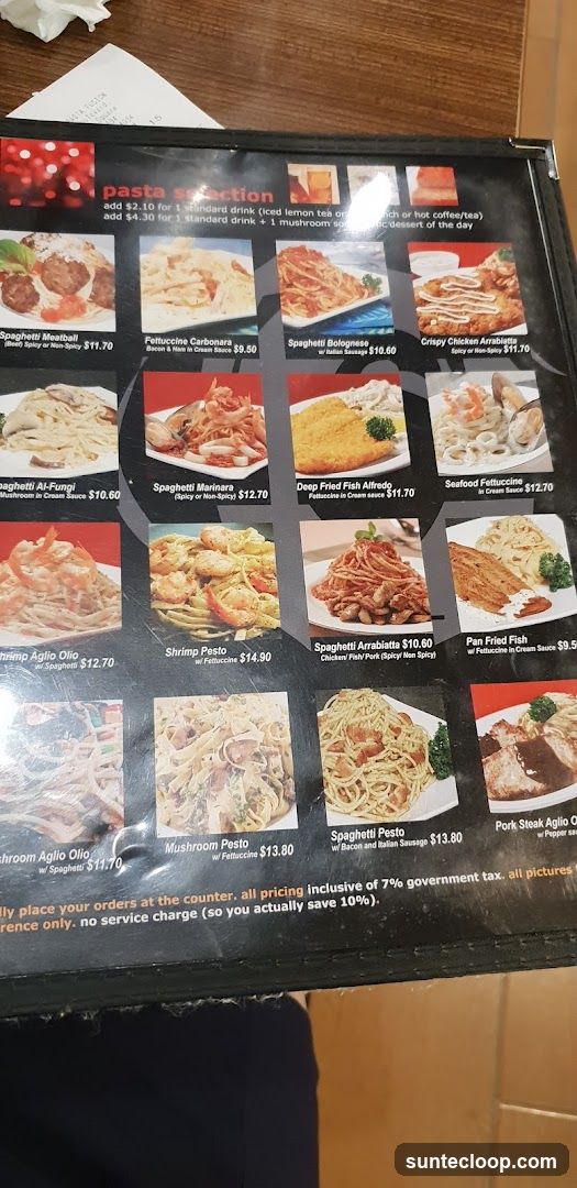 Pasta Selection