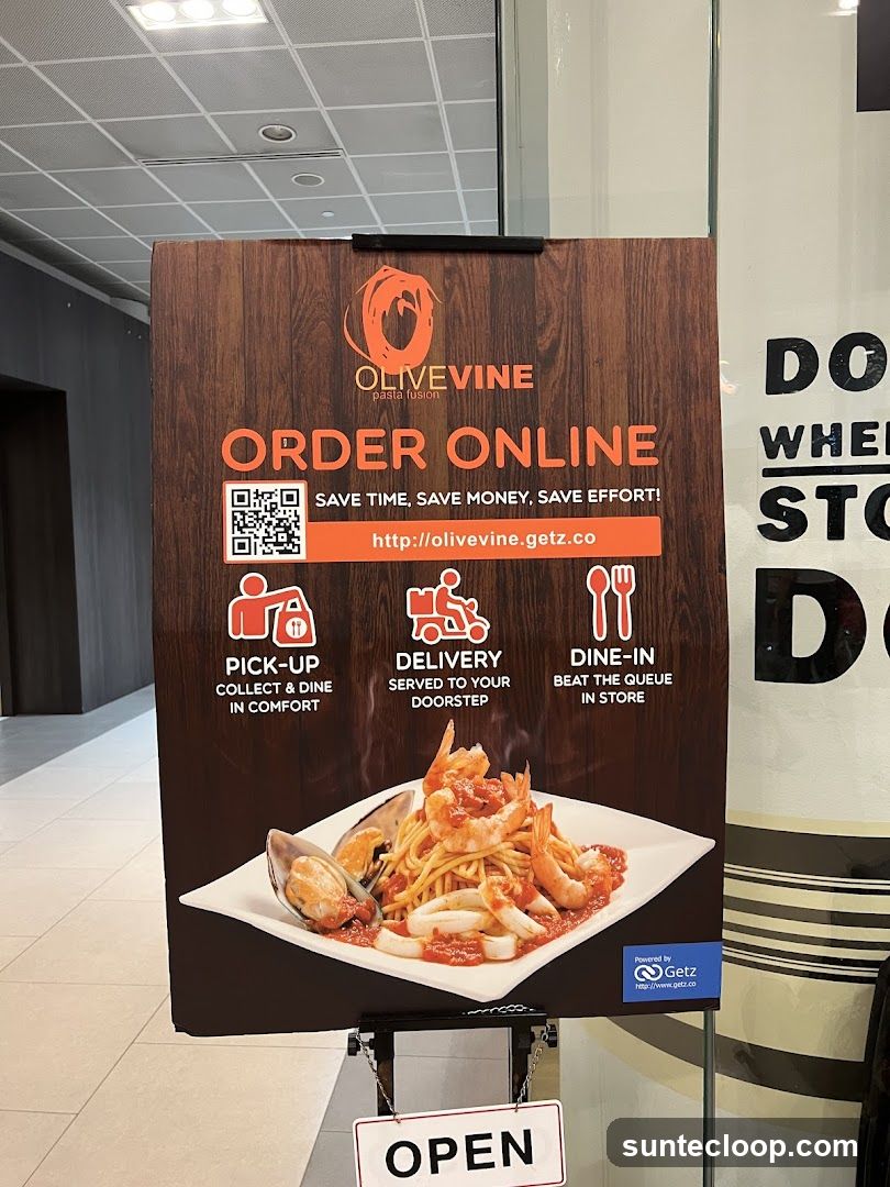 Olivevine Pasta Fusion Order Online Sign