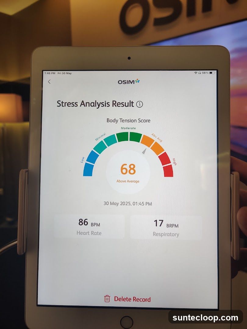 OSIM Stress Analysis Result