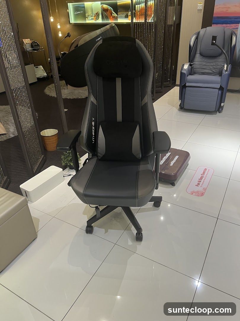 Gaming Chair and Massage Chair Display