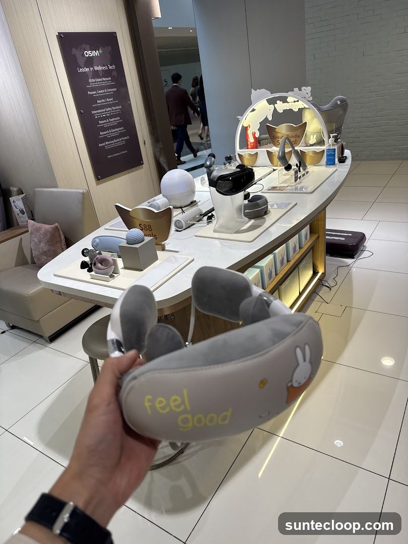 Wellness Tech Store Display
