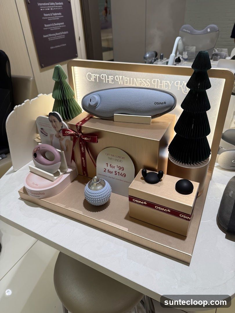 Wellness Products Display
