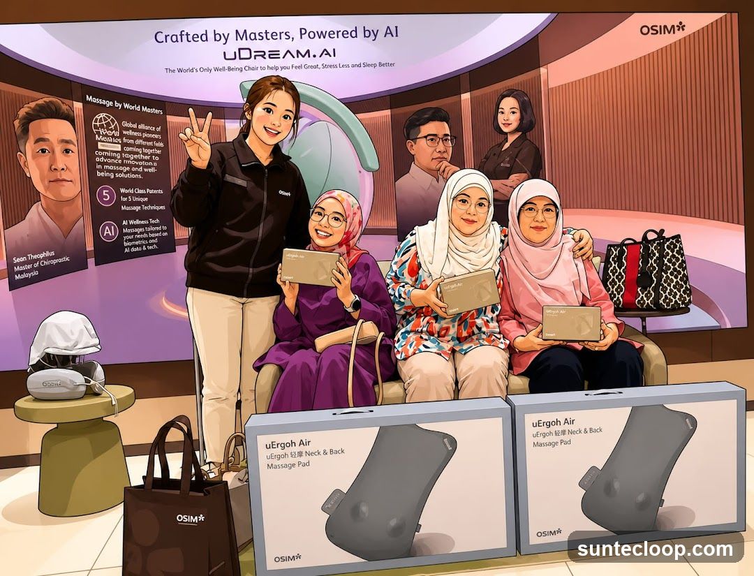 OSIM uErgoh Air Massage Pad Promotion