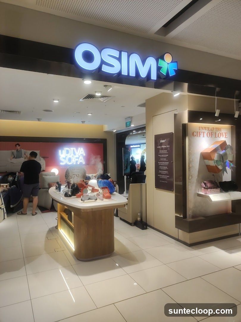 OSIM Store Display