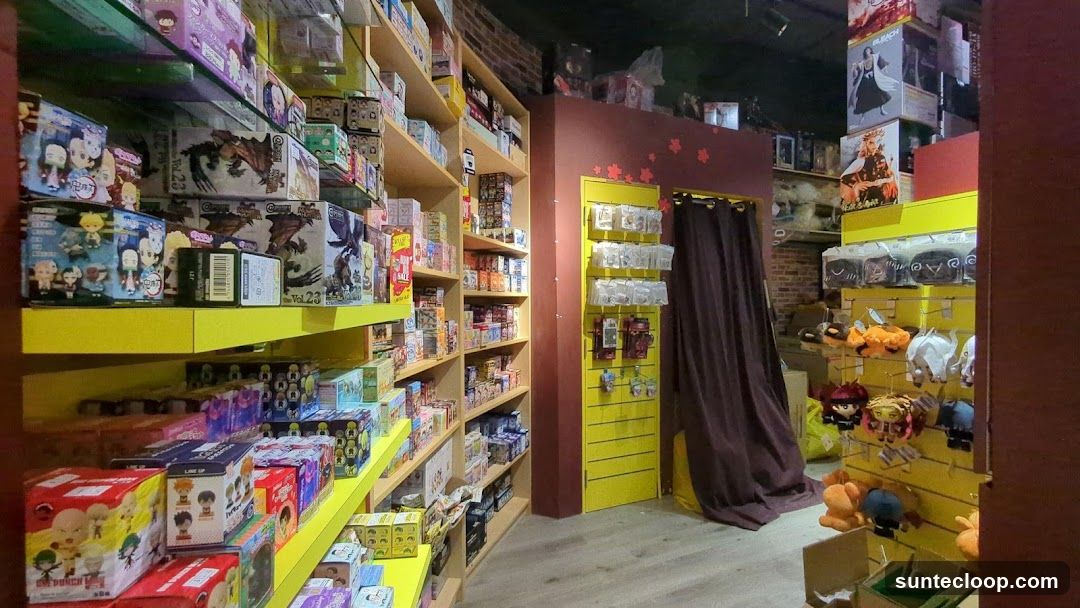 Anime Merchandise Store Interior