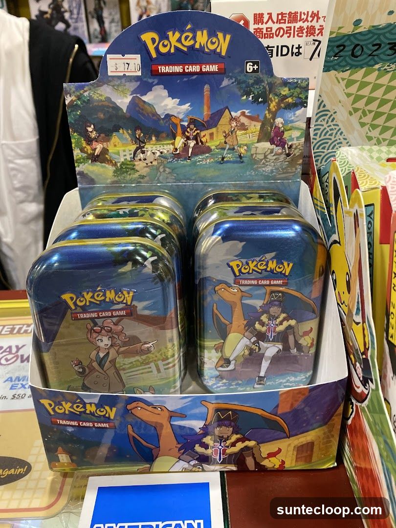 Pokemon Trading Card Game Tins