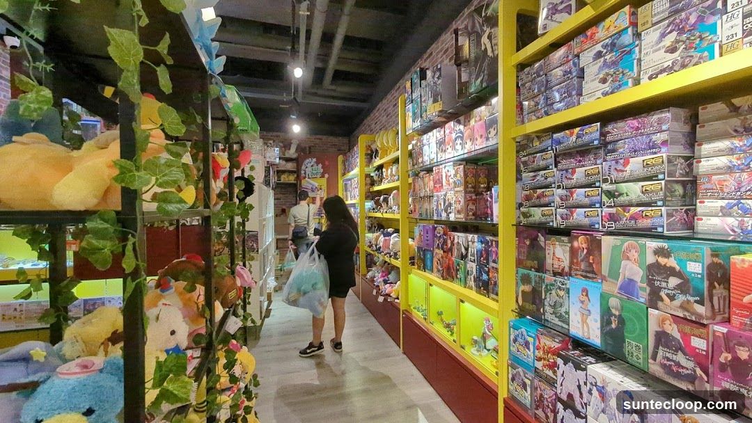 Anime and Model Shop Interior