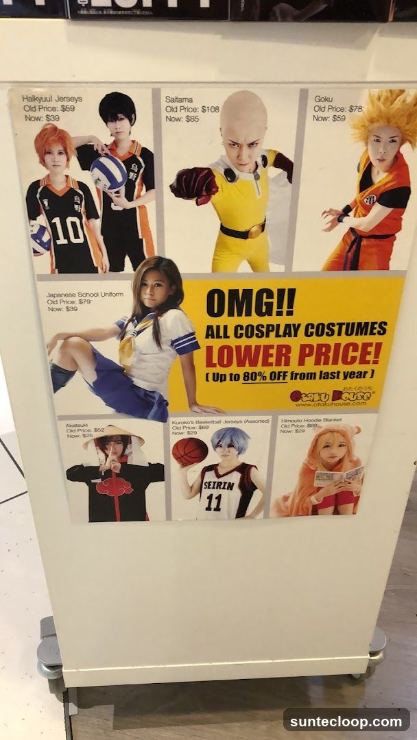 Cosplay Costume Sale