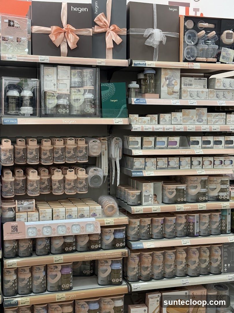 Hegen Baby Products Display