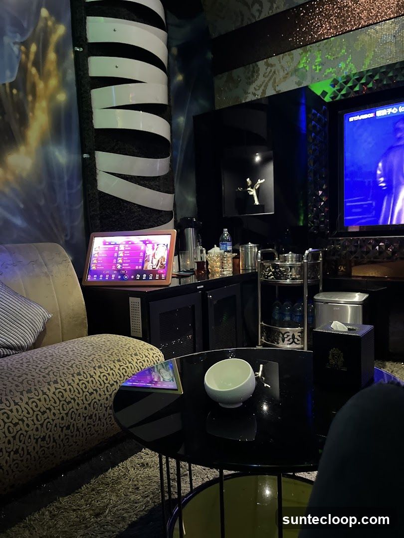 Karaoke Room Interior