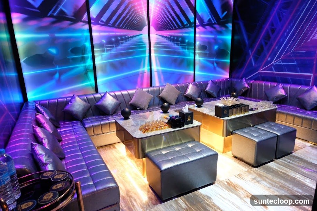 Luxurious Lounge Seating Area