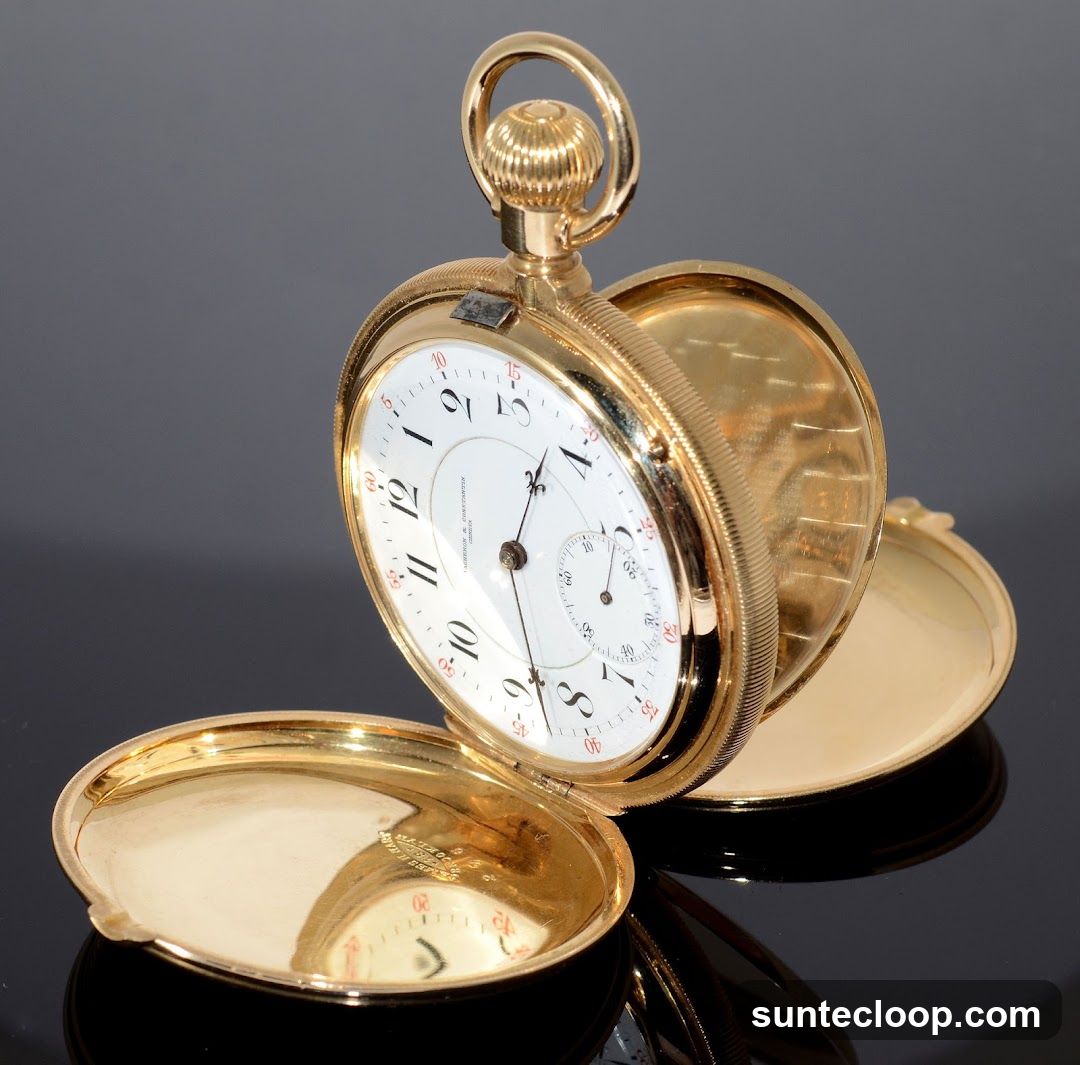 Gold Pocket Watch