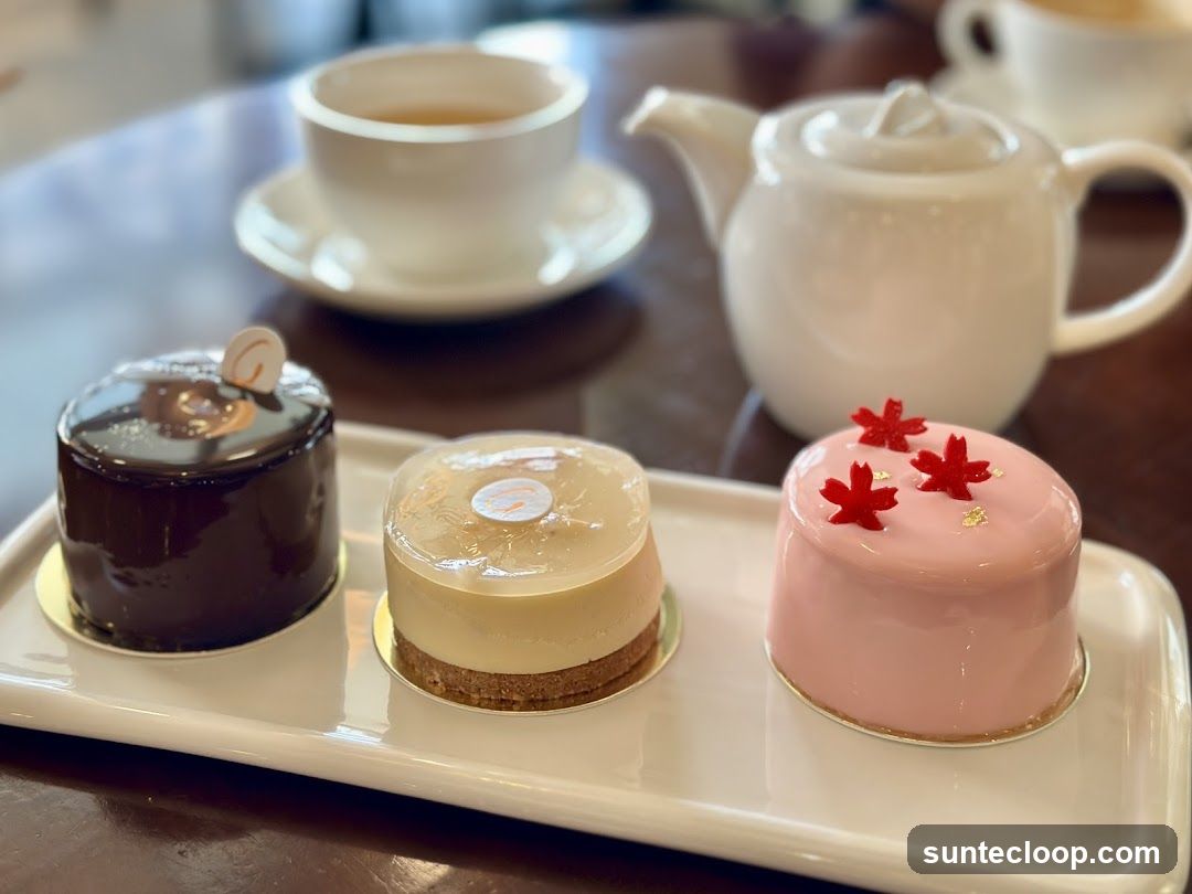 Dessert Platter with Tea