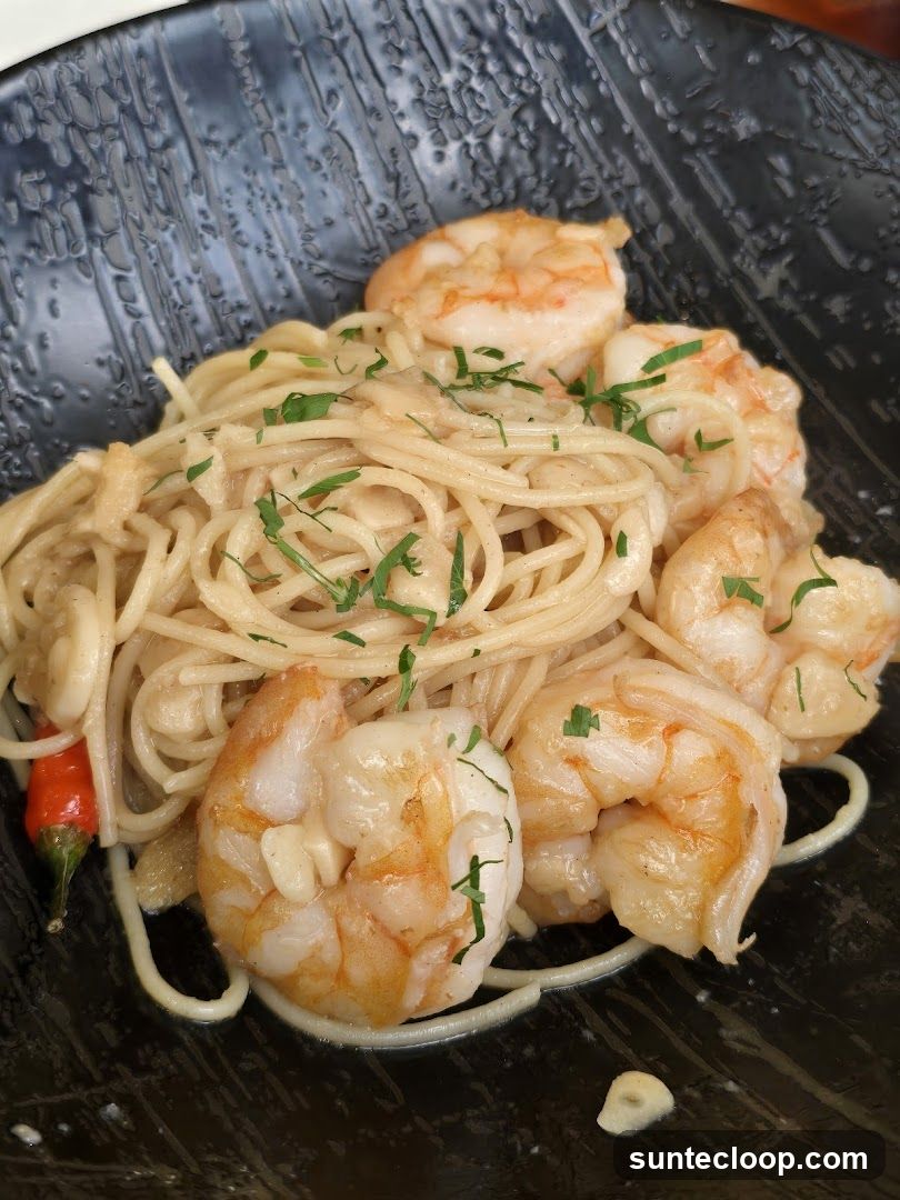 Shrimp Scampi Pasta