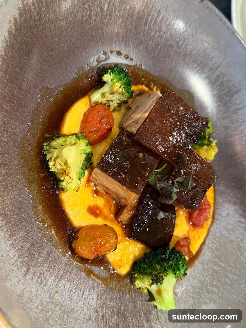 Braised Pork Belly with Vegetables
