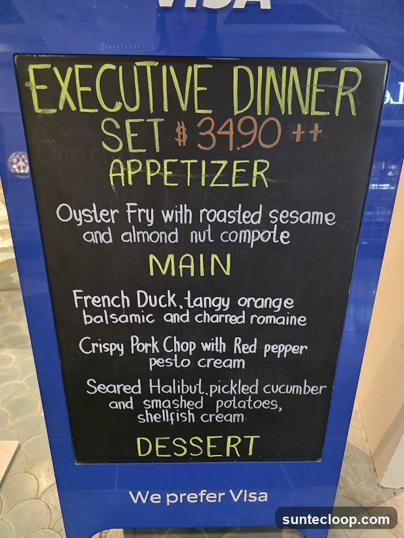 Executive Dinner Set