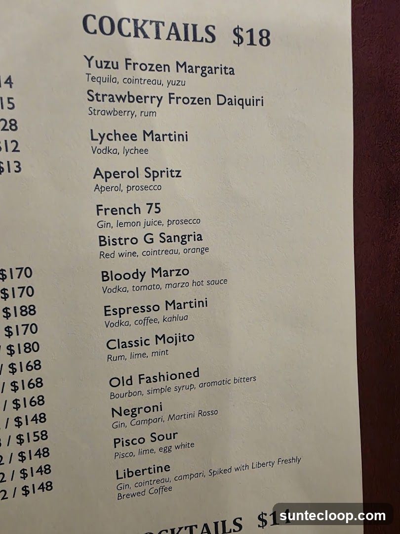 COCKTAILS