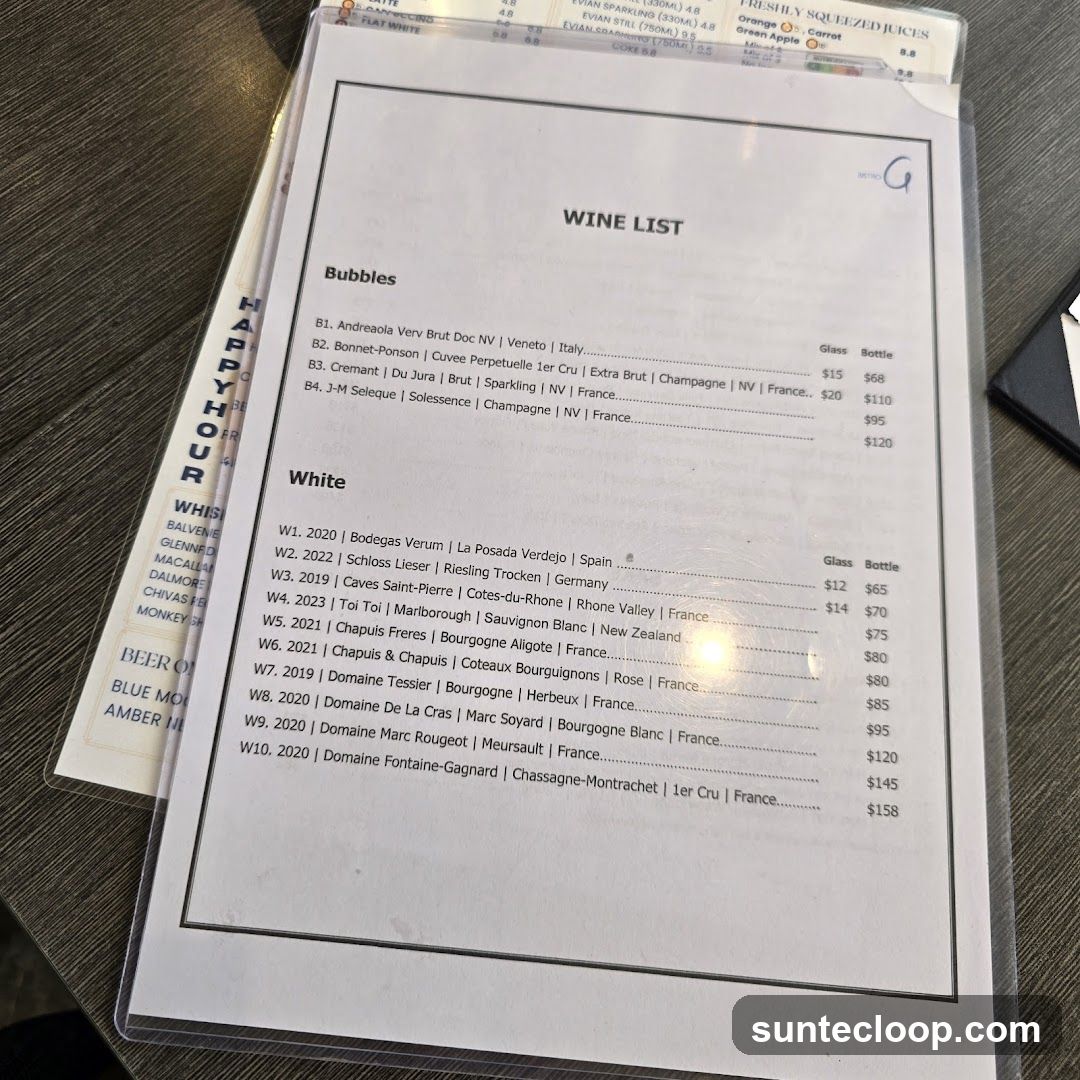 WINE LIST