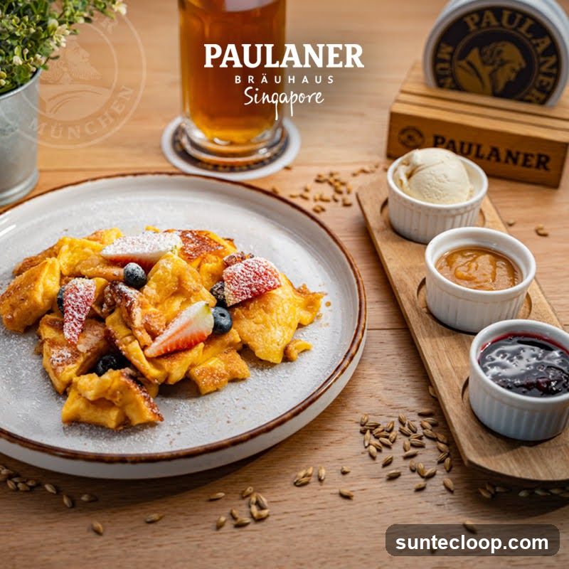 Kaiserschmarrn with toppings