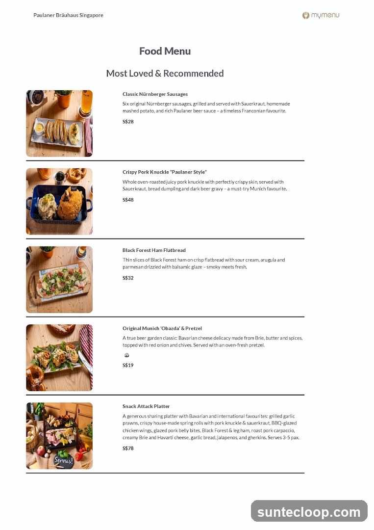 Food Menu