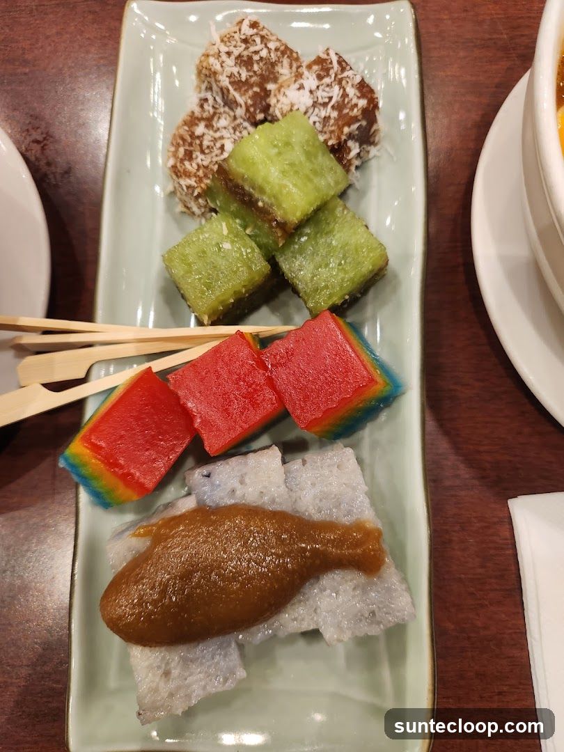 Assortment of Desserts