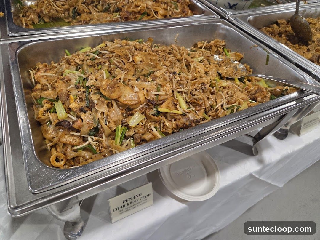Buffet Food Display