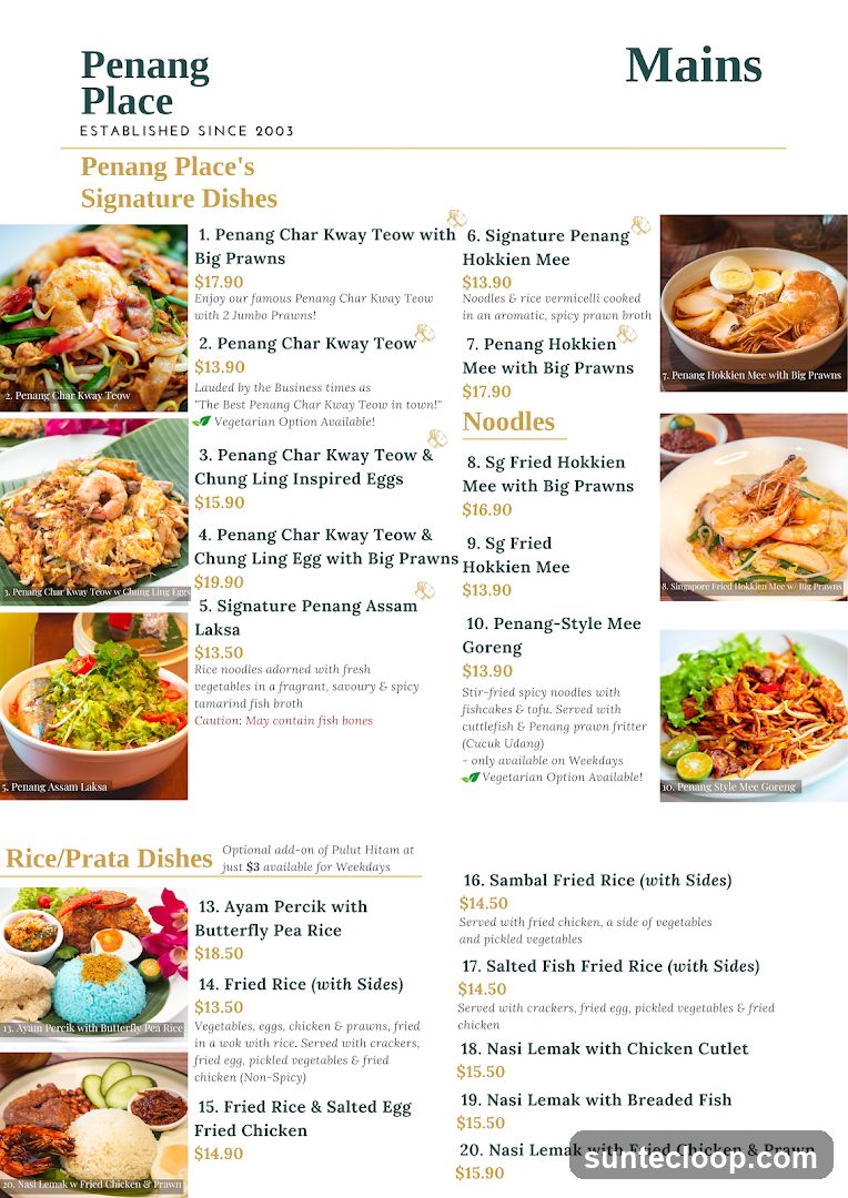 Penang Place Mains