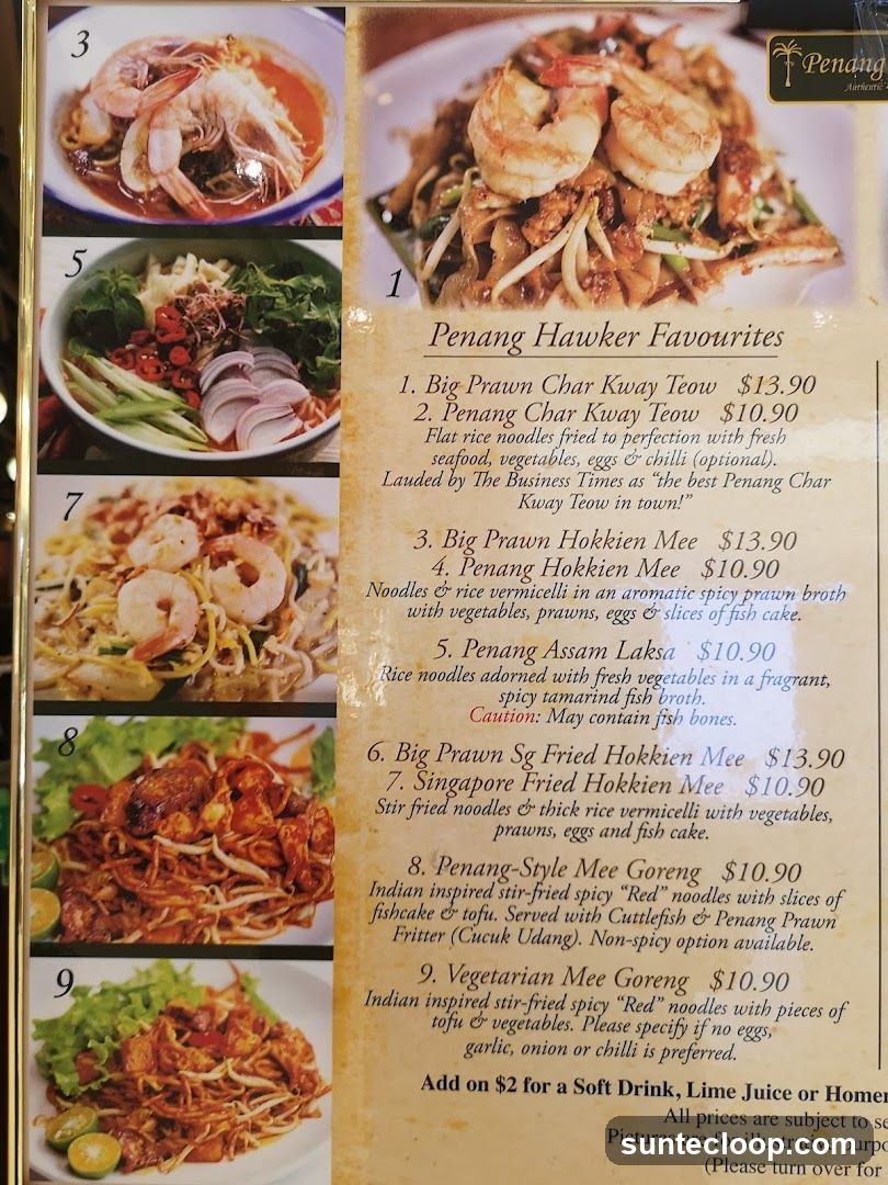 Penang Hawker Favourites