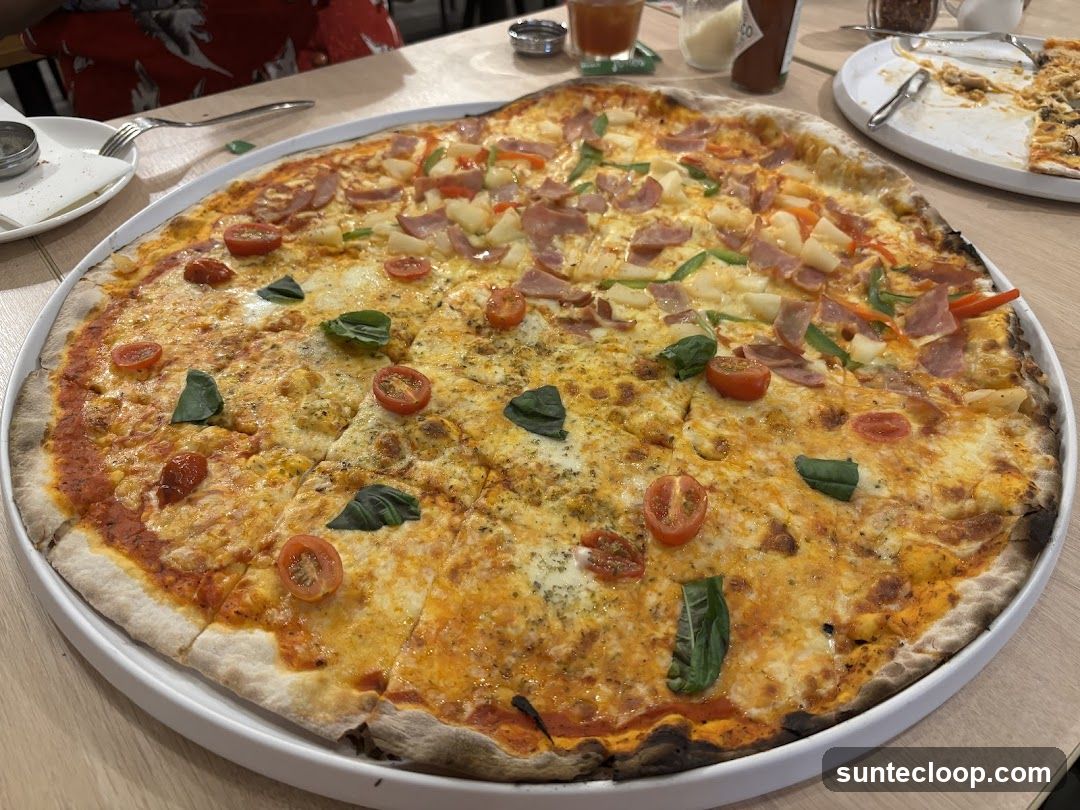 Half and Half Pizza