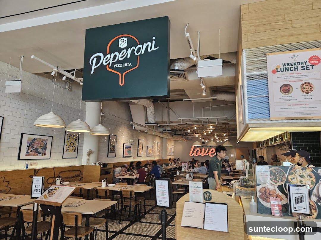Interior of a Pizzeria