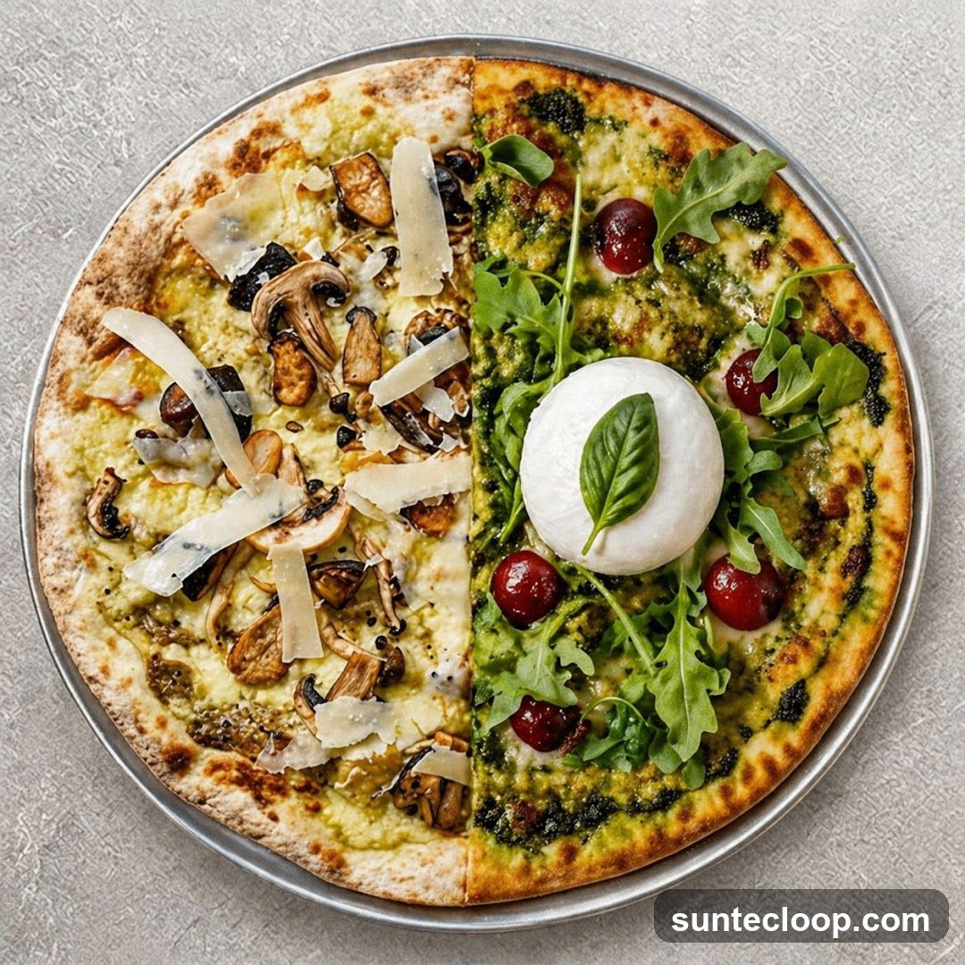 Half and Half Pizza