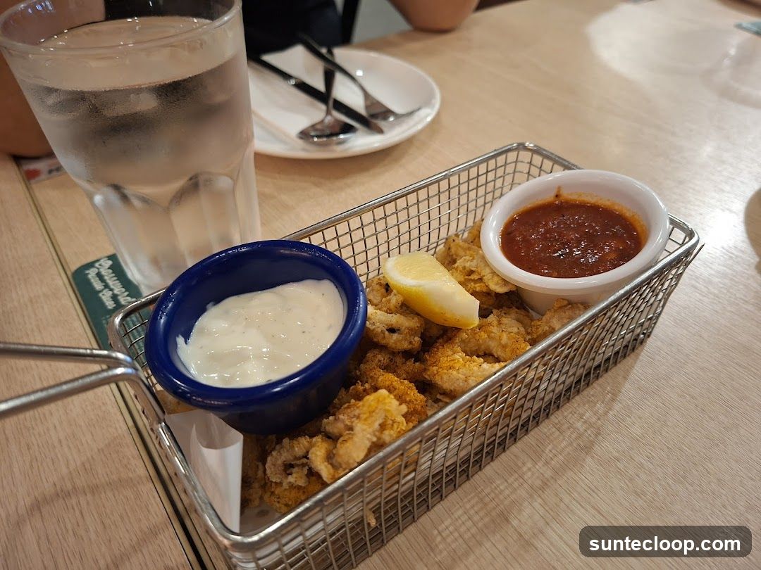Fried Calamari with Dips