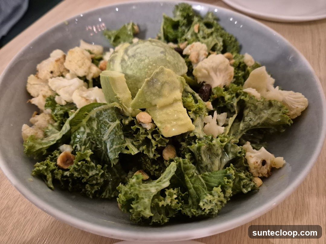 Avocado and Cauliflower Salad
