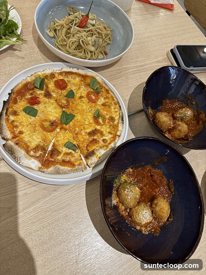 Italian Food Spread