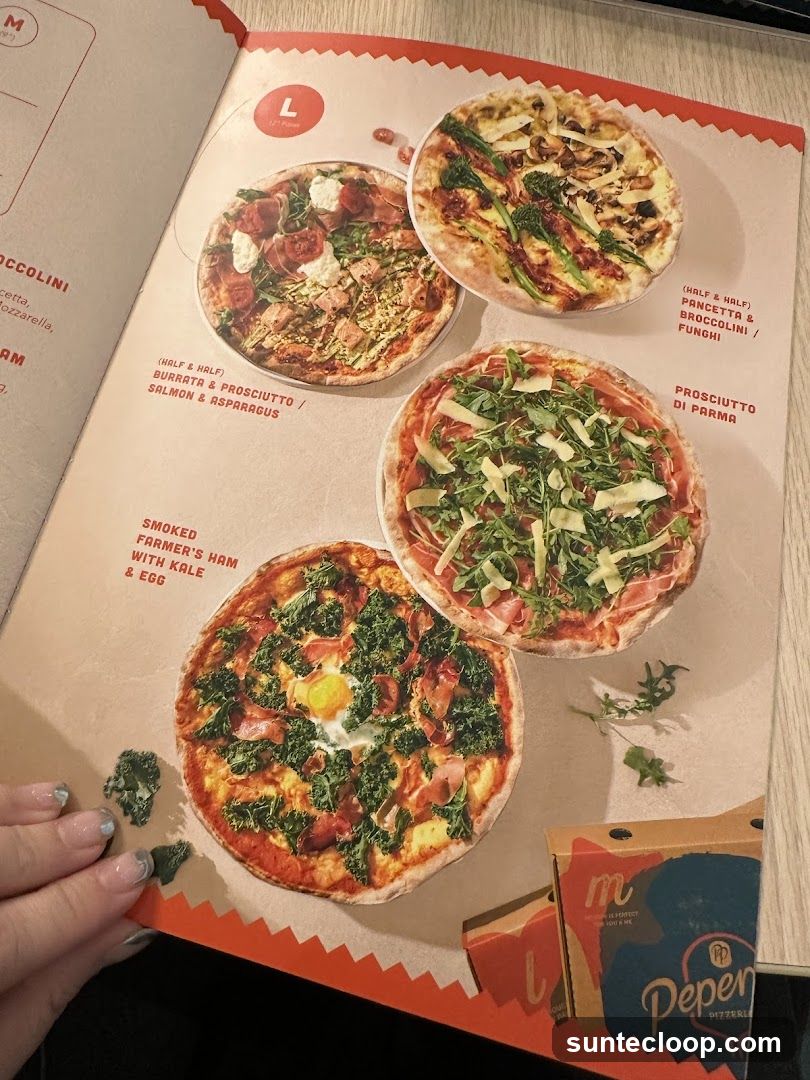 Pizzeria Menu