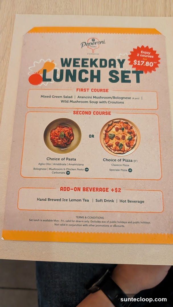 Weekday Lunch Set