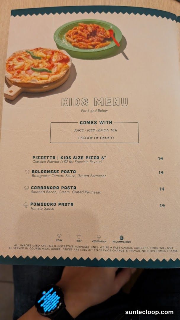 KIDS MENU