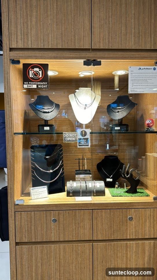 Jewelry Display Case