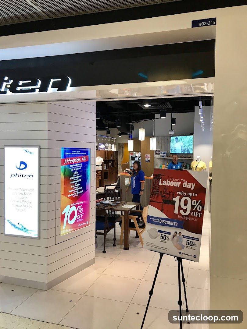 Phiten Store with Promotions