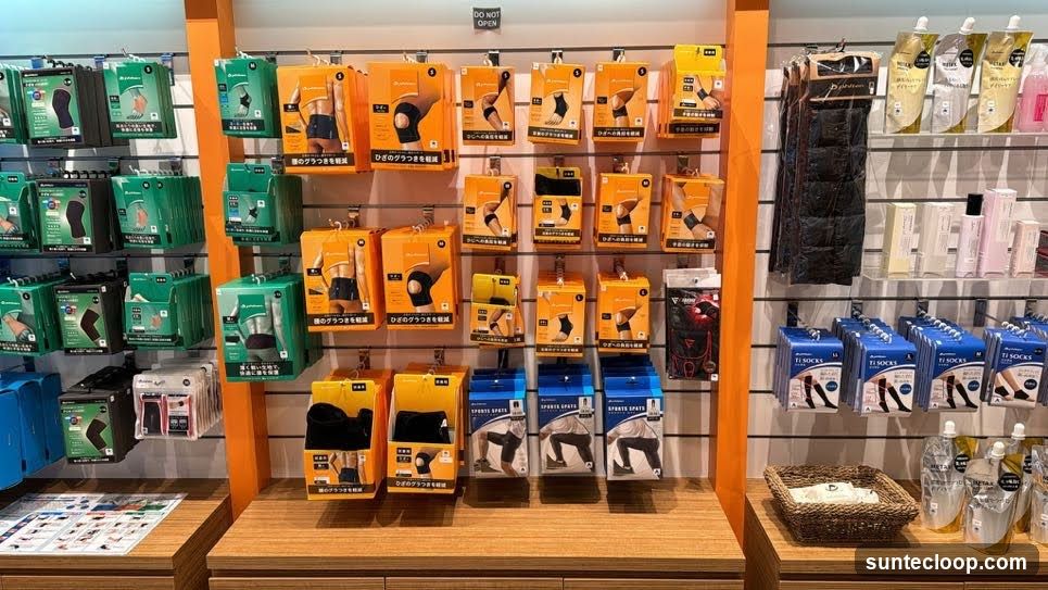 Sports Support Products Display