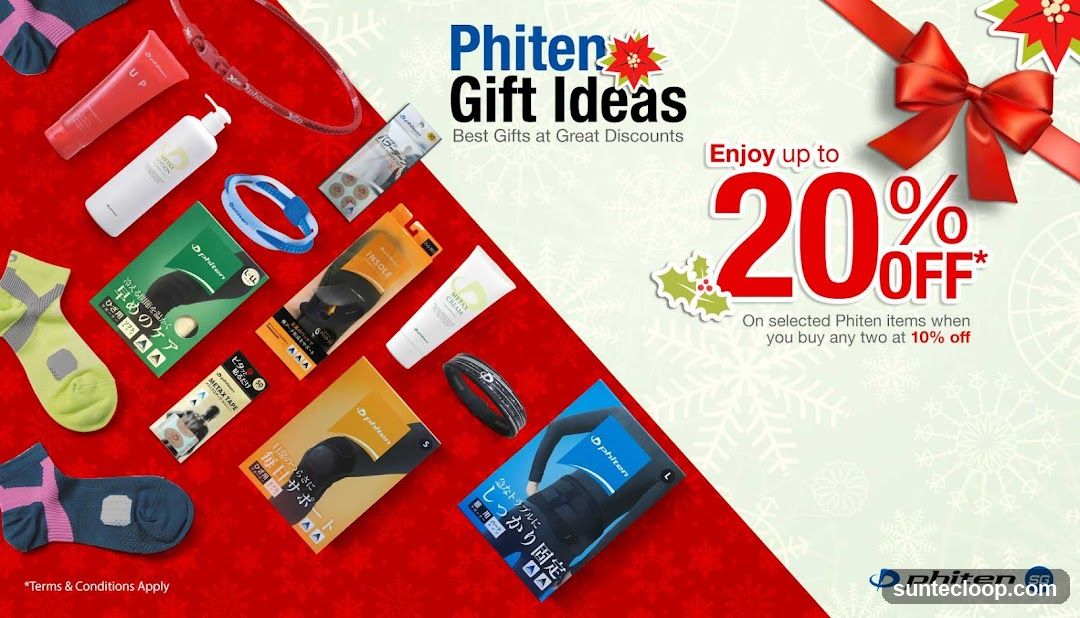 Phiten Gift Ideas Sale