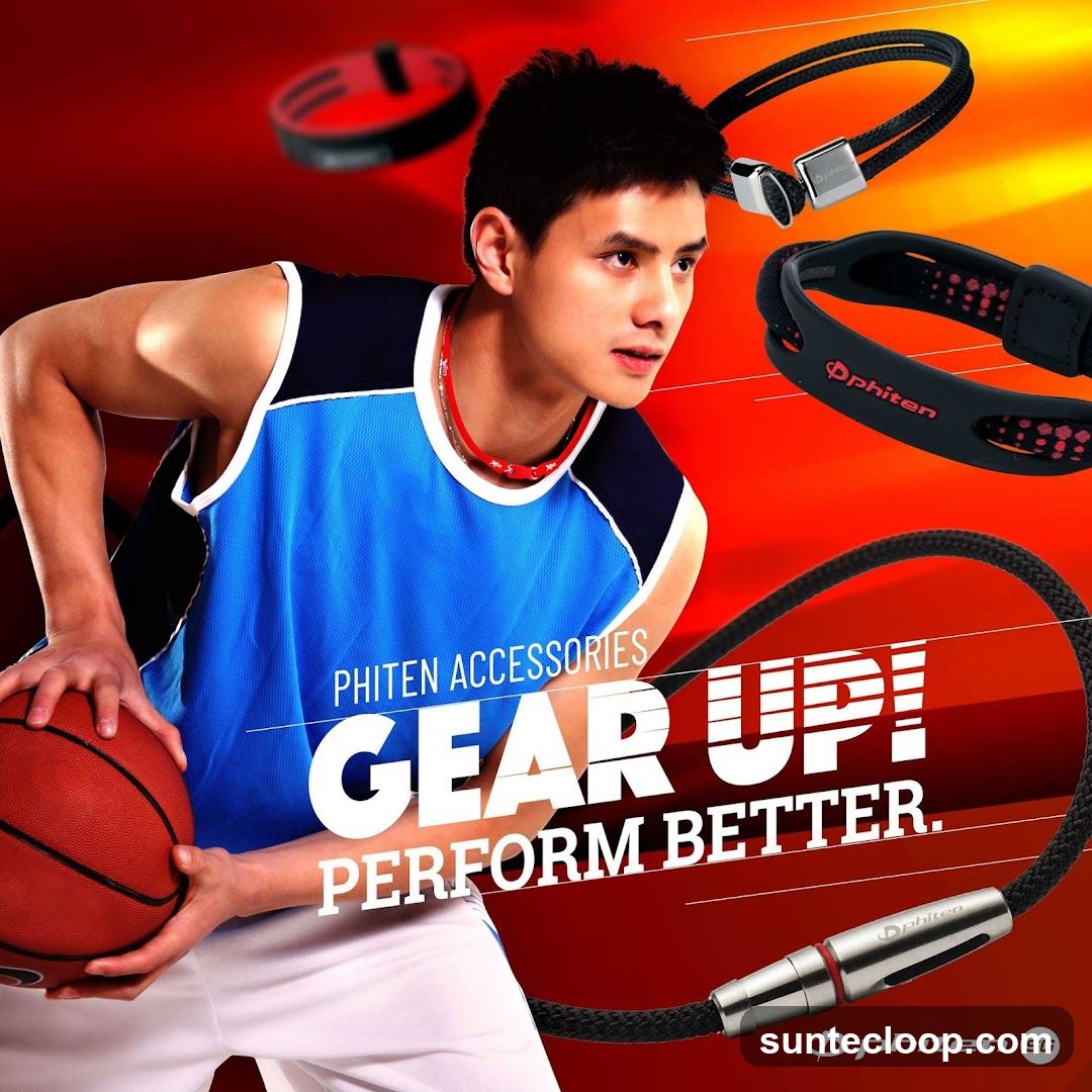 Phiten Accessories Gear Up Perform Better