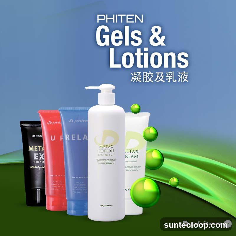 Phiten Gels & Lotions