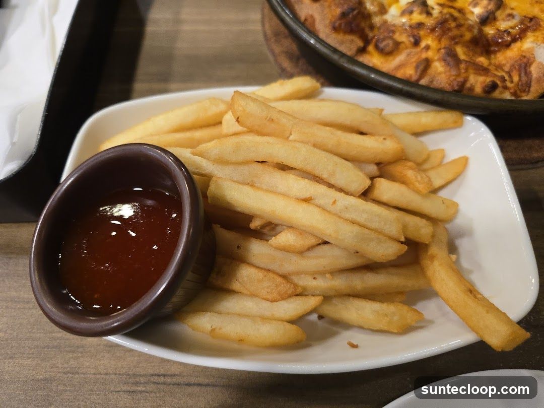 French Fries and Ketchup