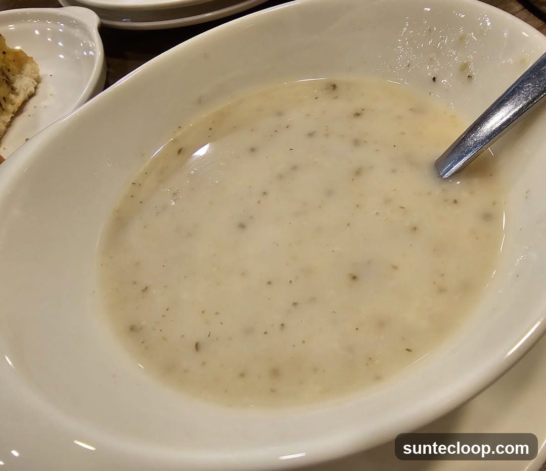 Creamy Soup with Herbs