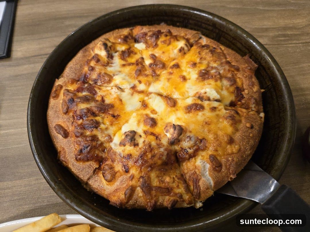 Pizza in a pan