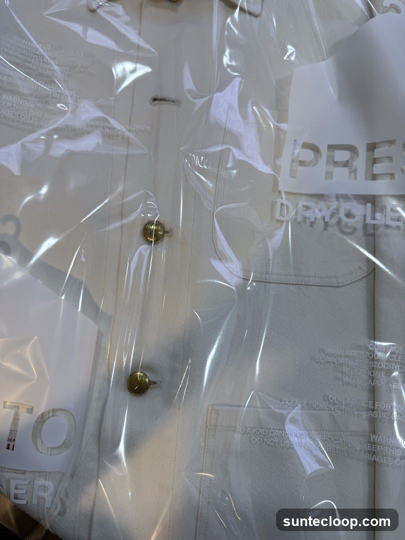 Dry Cleaned Garment